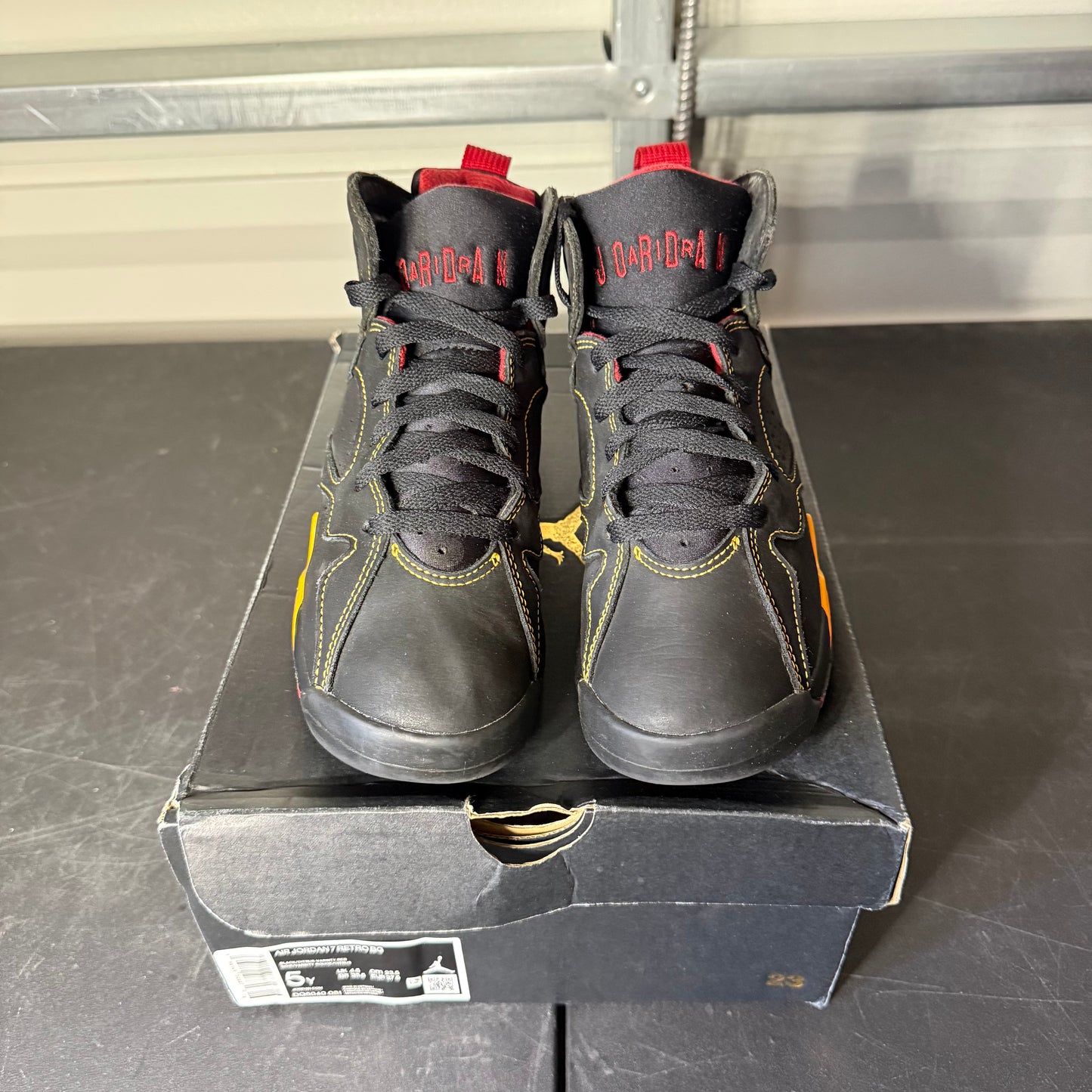 Size 5Y - AJ 7 Retro Citrus