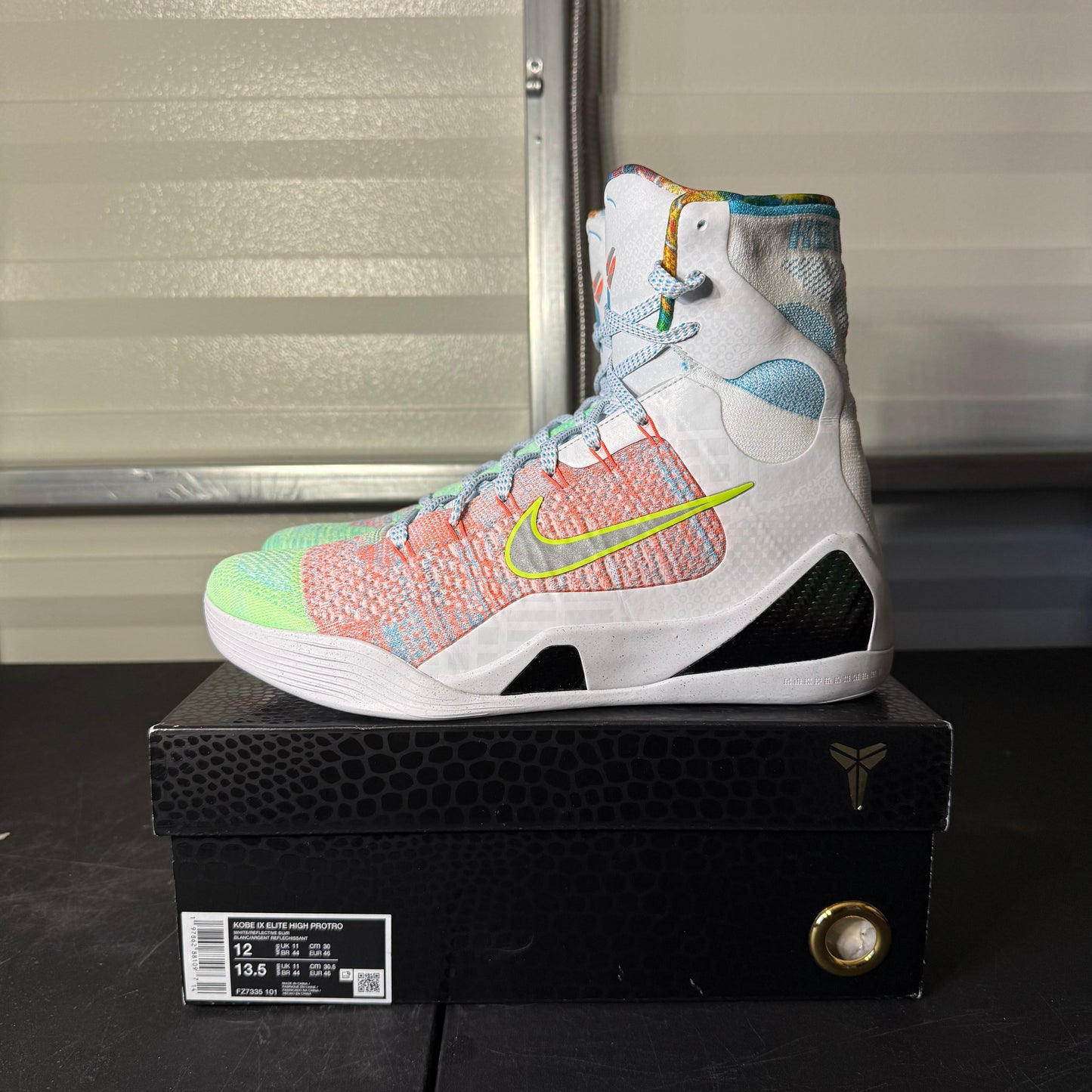 Size 12 - Kobe 9 Elite High Protro What The