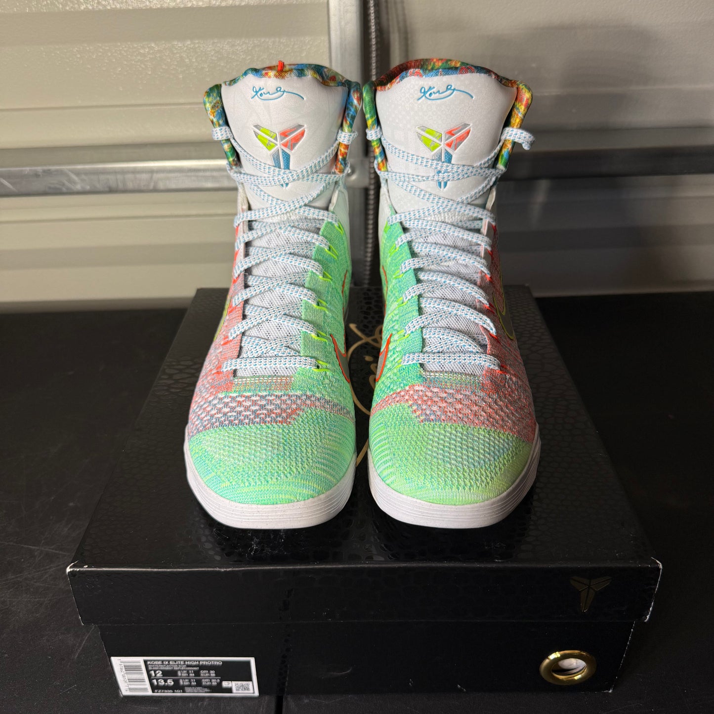 Size 12 - Kobe 9 Elite High Protro What The