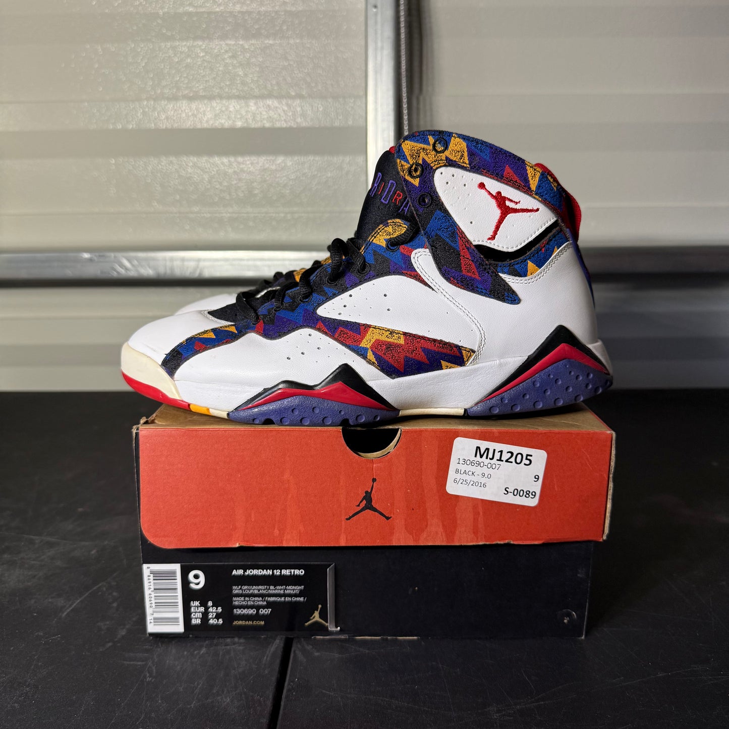 Size 9 - AJ 7 Retro Sweater