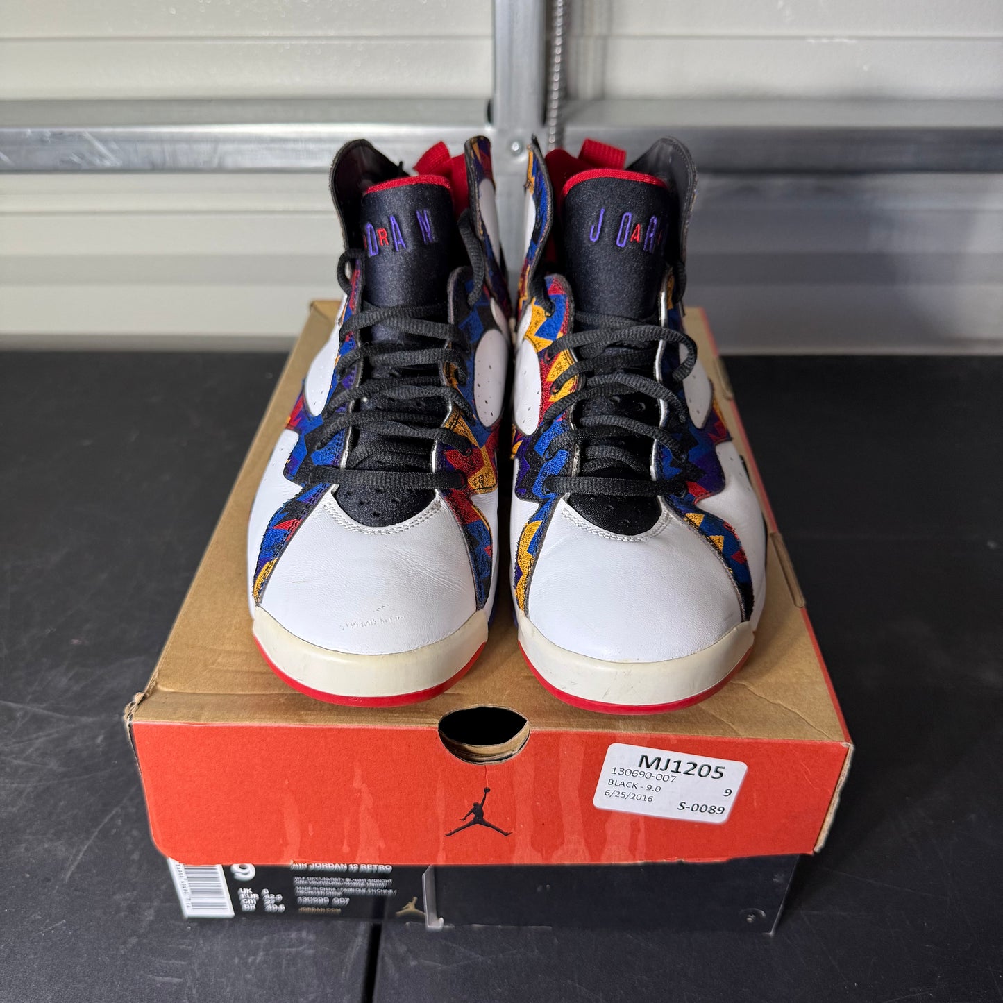 Size 9 - AJ 7 Retro Sweater