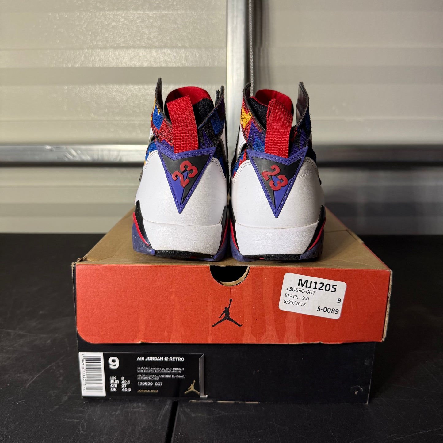 Size 9 - AJ 7 Retro Sweater