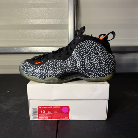 Size 10 - Air Foamposite One Safari