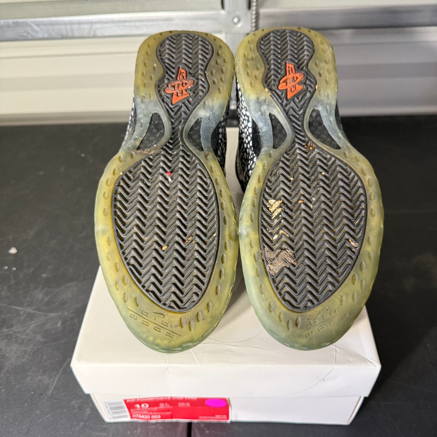 Size 10 - Air Foamposite One Safari