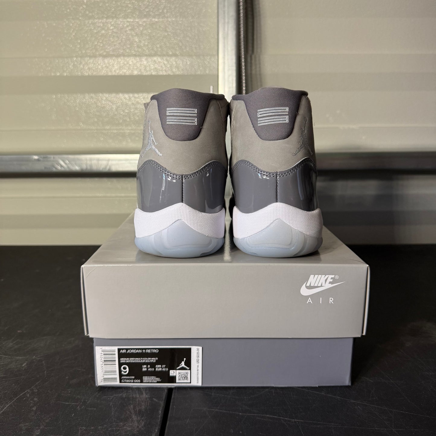 Size 9 - AJ 11 Retro Cool Grey