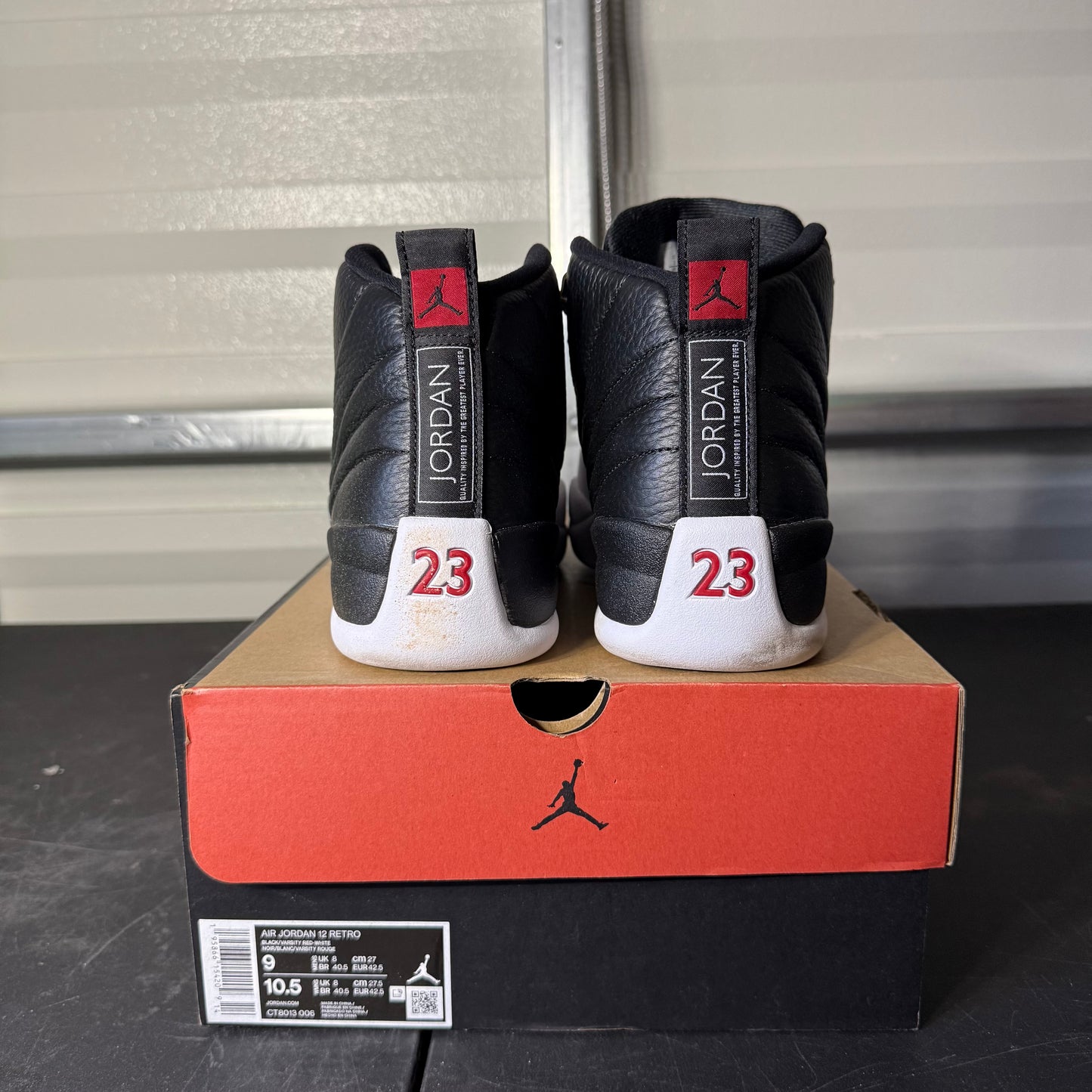 Size 9 - AJ 12 Retro Playoffs