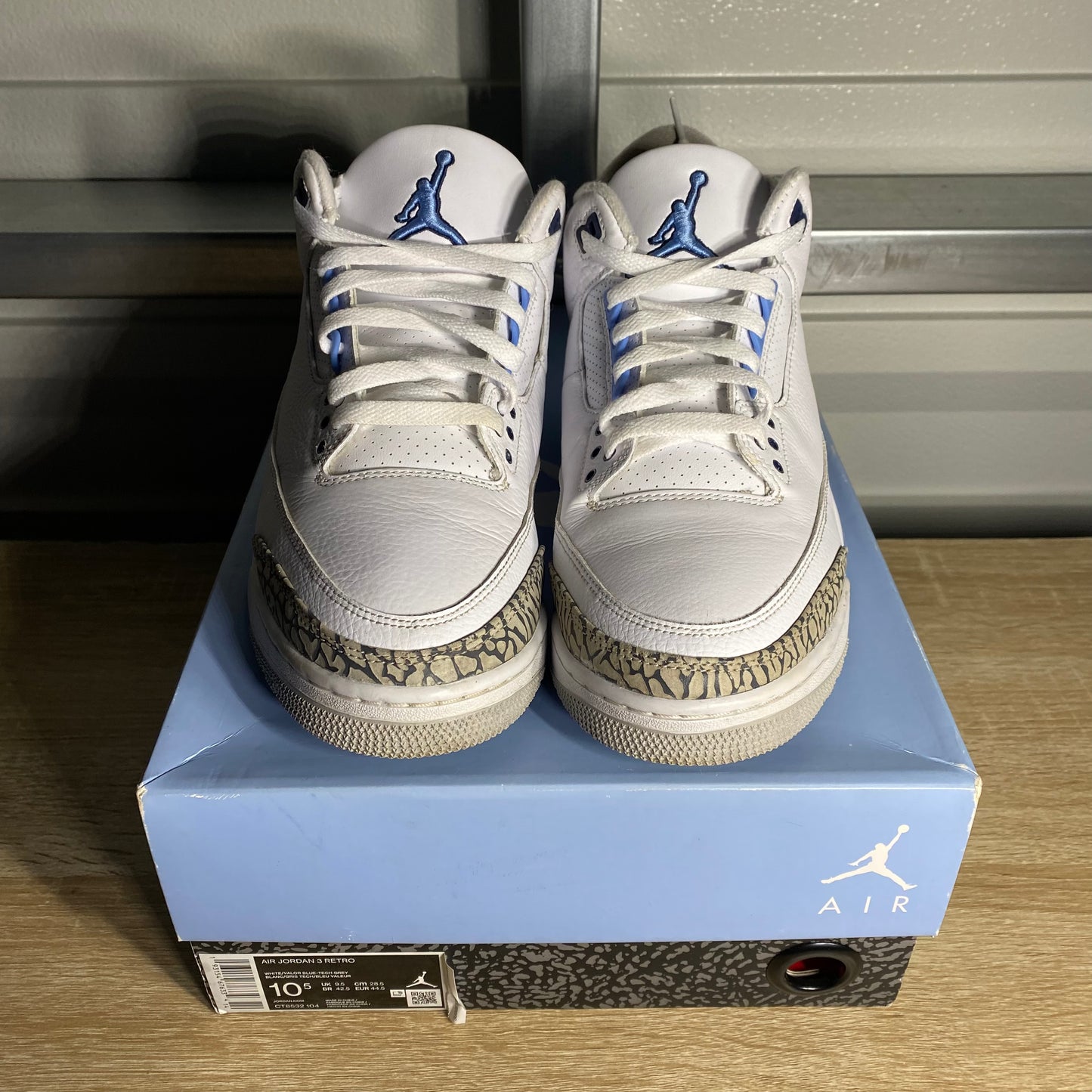 Size 10.5 - AJ 3 Retro UNC