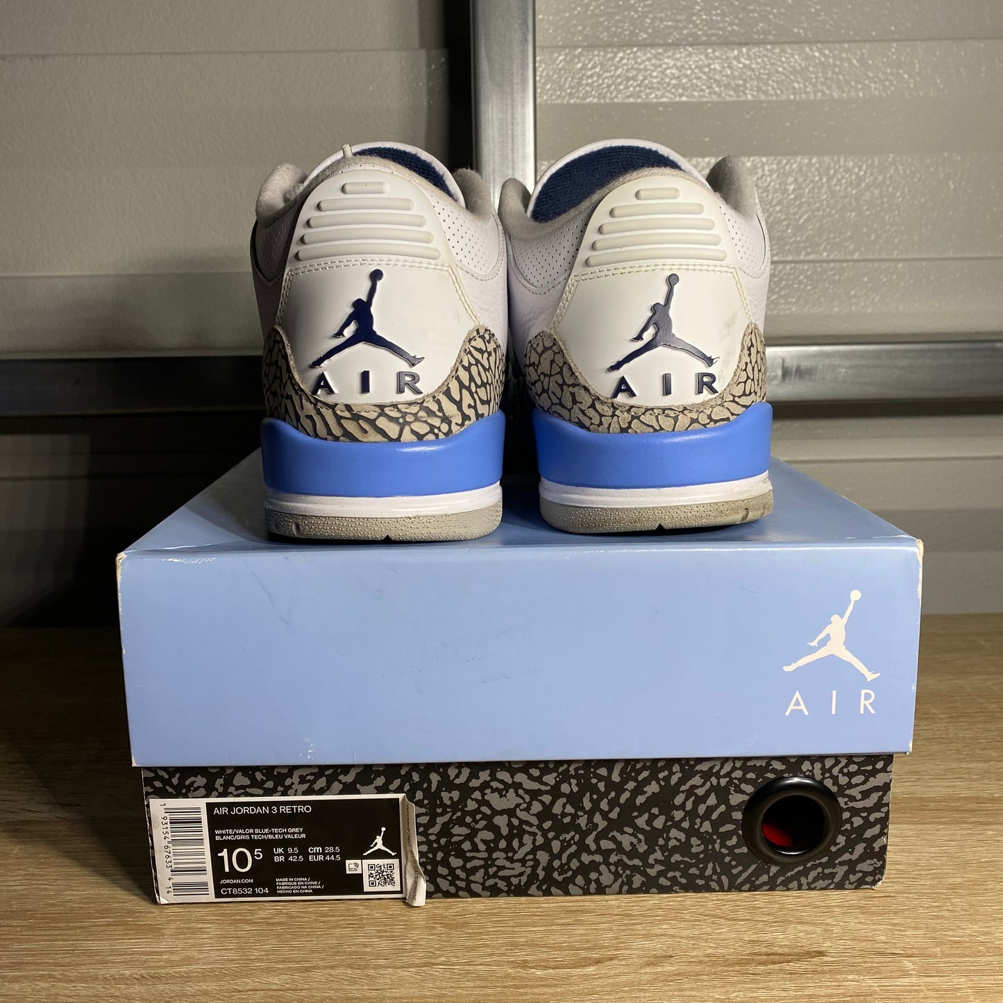 Size 10.5 - AJ 3 Retro UNC