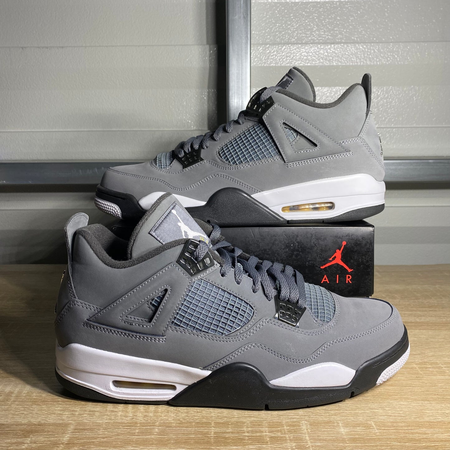Size 12 - AJ 4 Retro Cool Grey