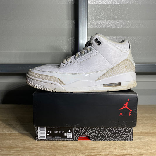 Size 9.5 - AJ 3 Retro Pure Money