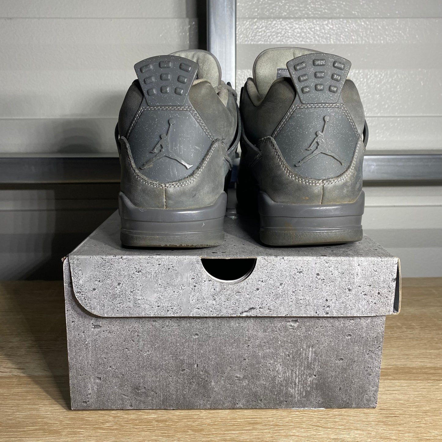Size 8.5 - AJ 4 Retro Wet Cement