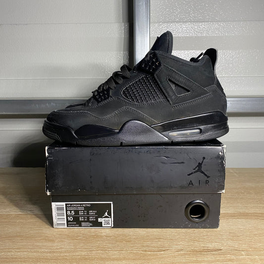 Size 8.5 - AJ 4 Retro Black Cat