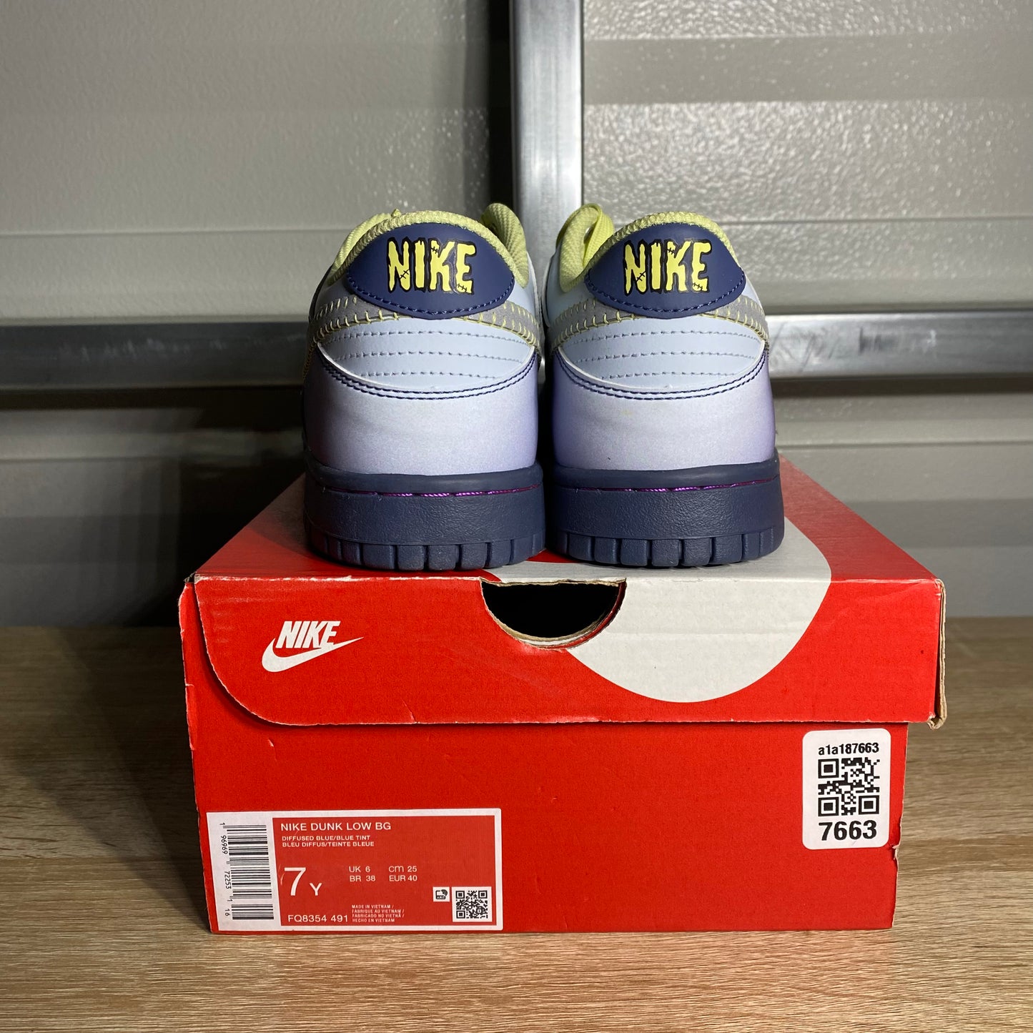 Size 7Y - Dunk Low Halloween