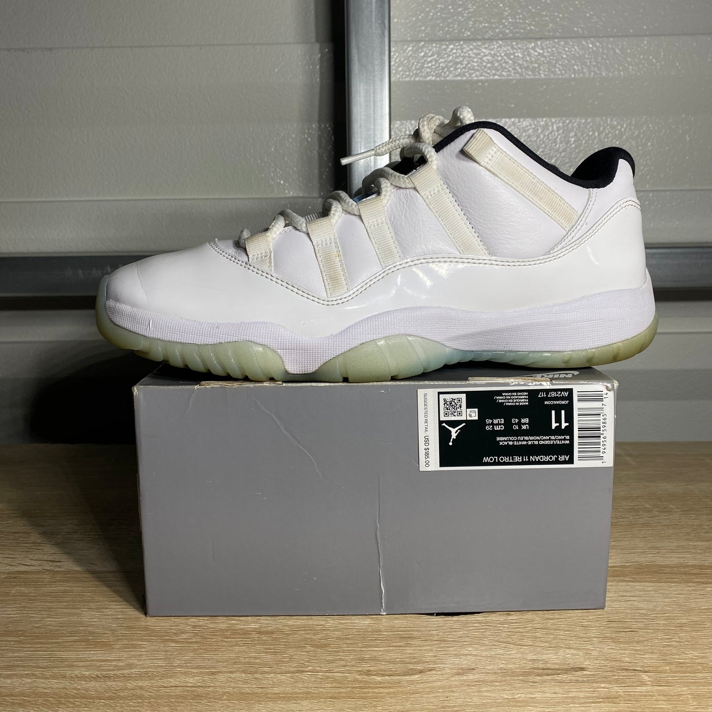Size 11 - AJ 11 Retro Low Legend Blue