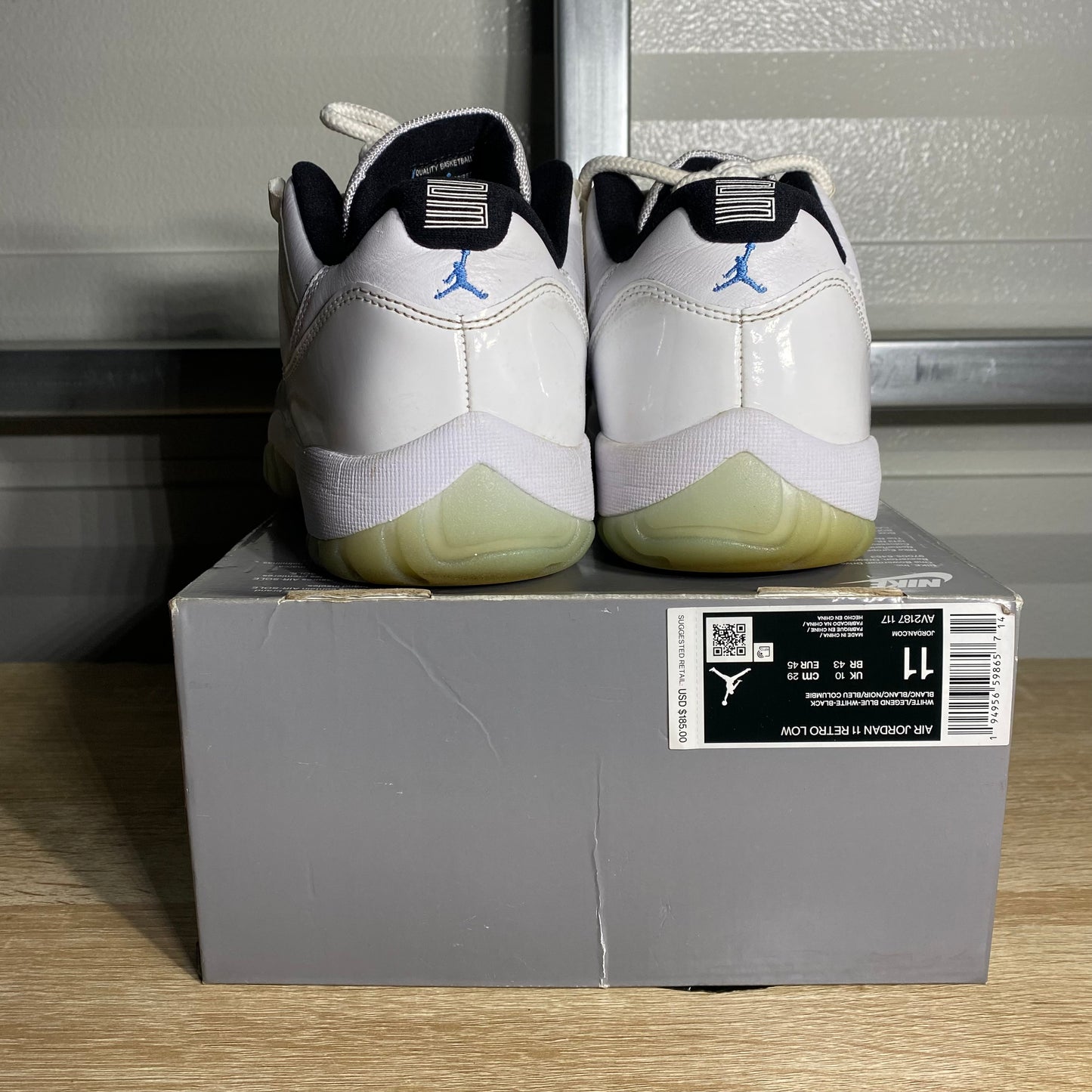 Size 11 - AJ 11 Retro Low Legend Blue
