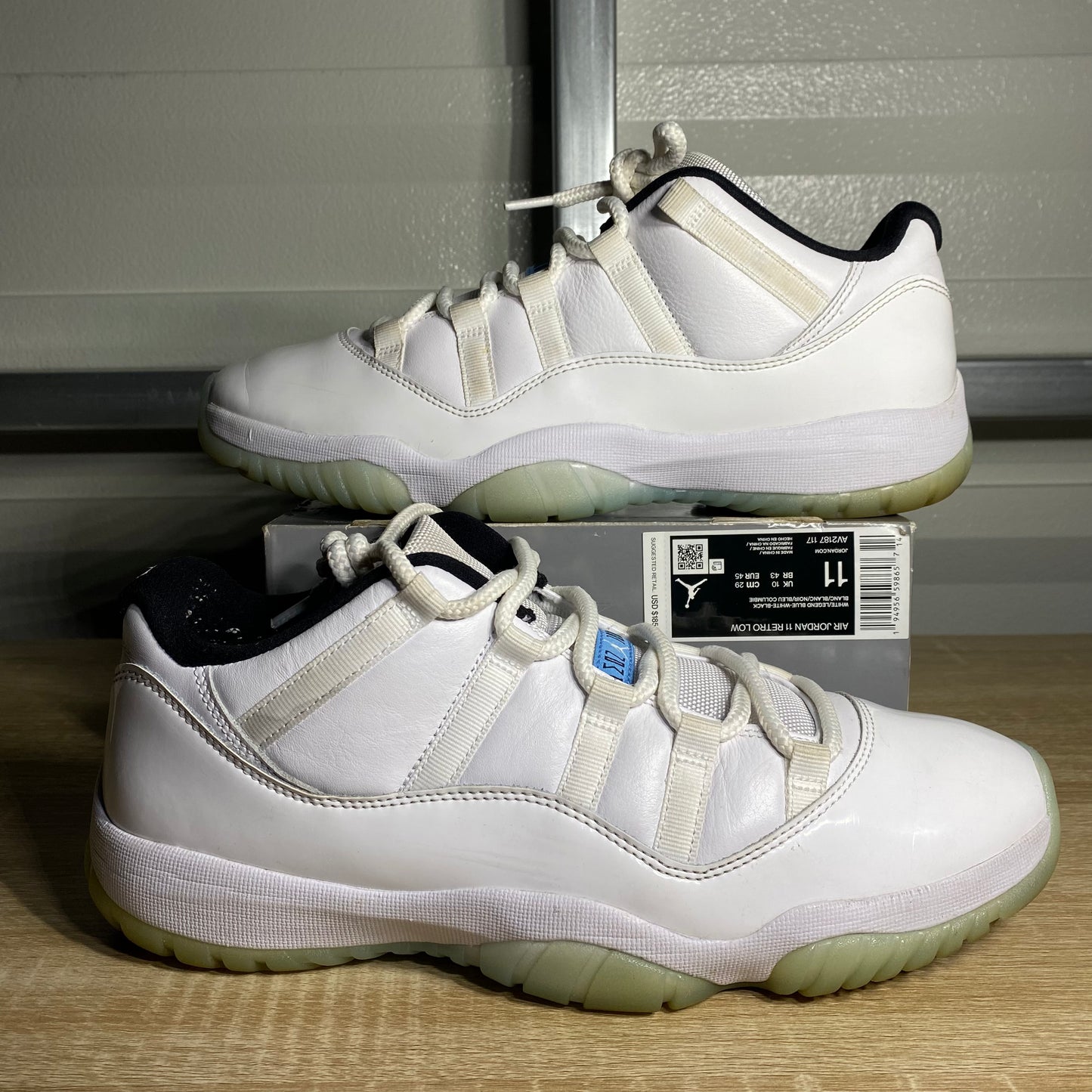 Size 11 - AJ 11 Retro Low Legend Blue