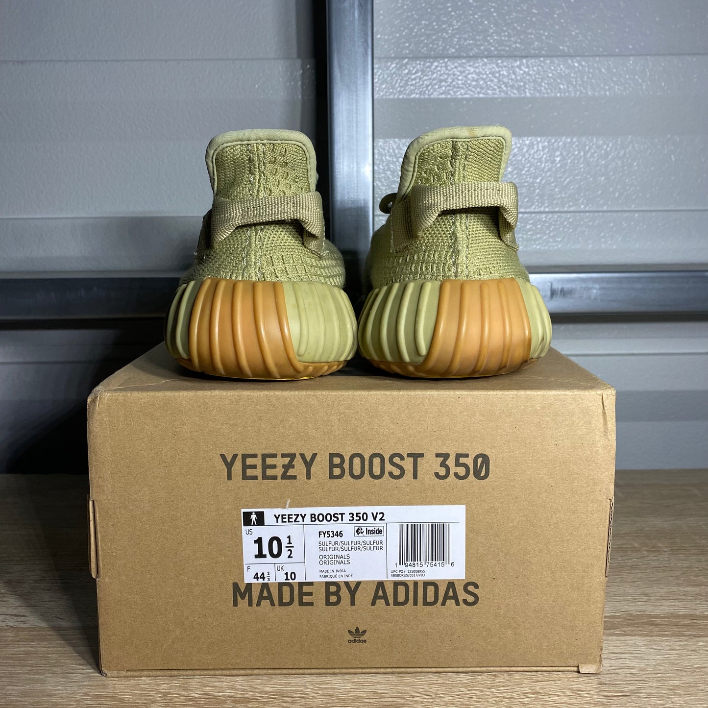 Size 10.5 - YZY Boost 350 V2 Sulfur