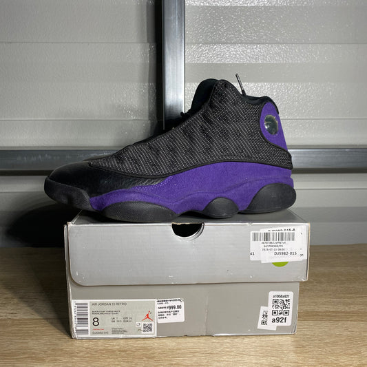 Size 8 - AJ 13 Retro Court Purple