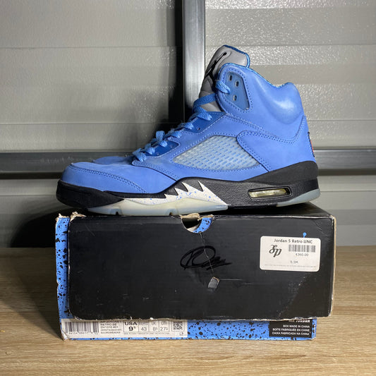 Size 9.5 - AJ 5 Retro UNC