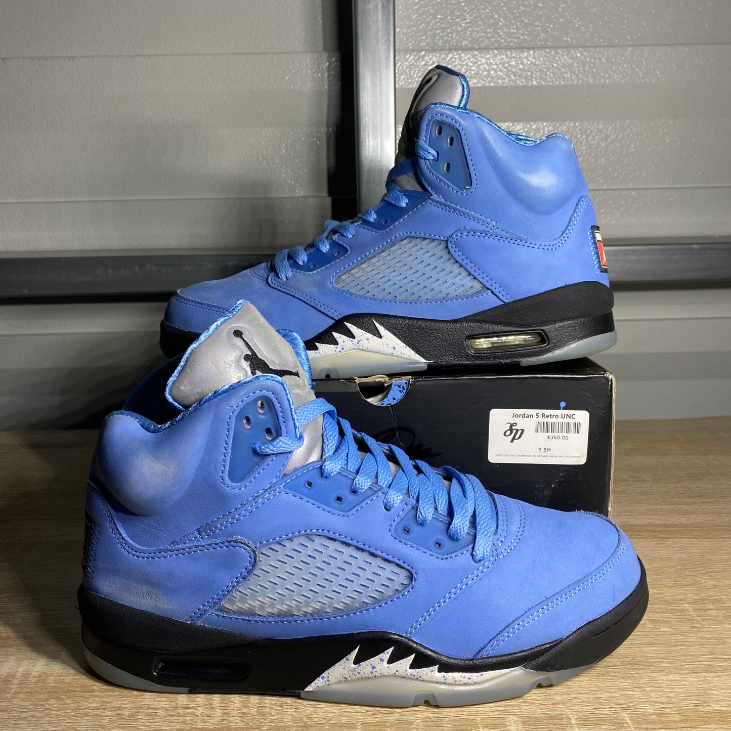 Size 9.5 - AJ 5 Retro UNC