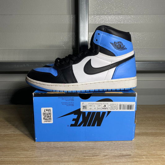 Size 8.5 - AJ 1 Retro High UNC Toe