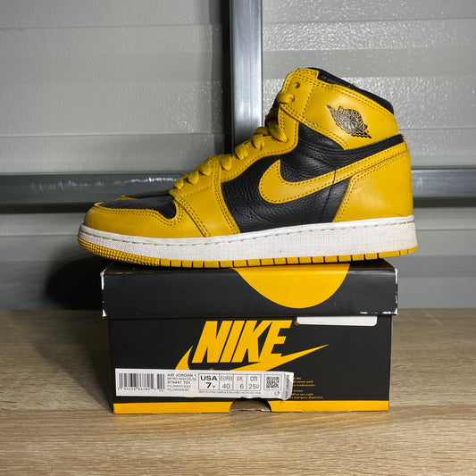 Size 7Y - AJ 1 Retro High Pollen