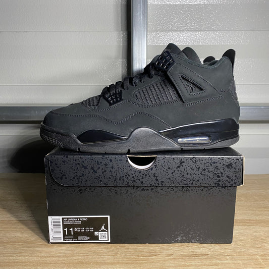 Size 11.5 - AJ 4 Retro Black Cat