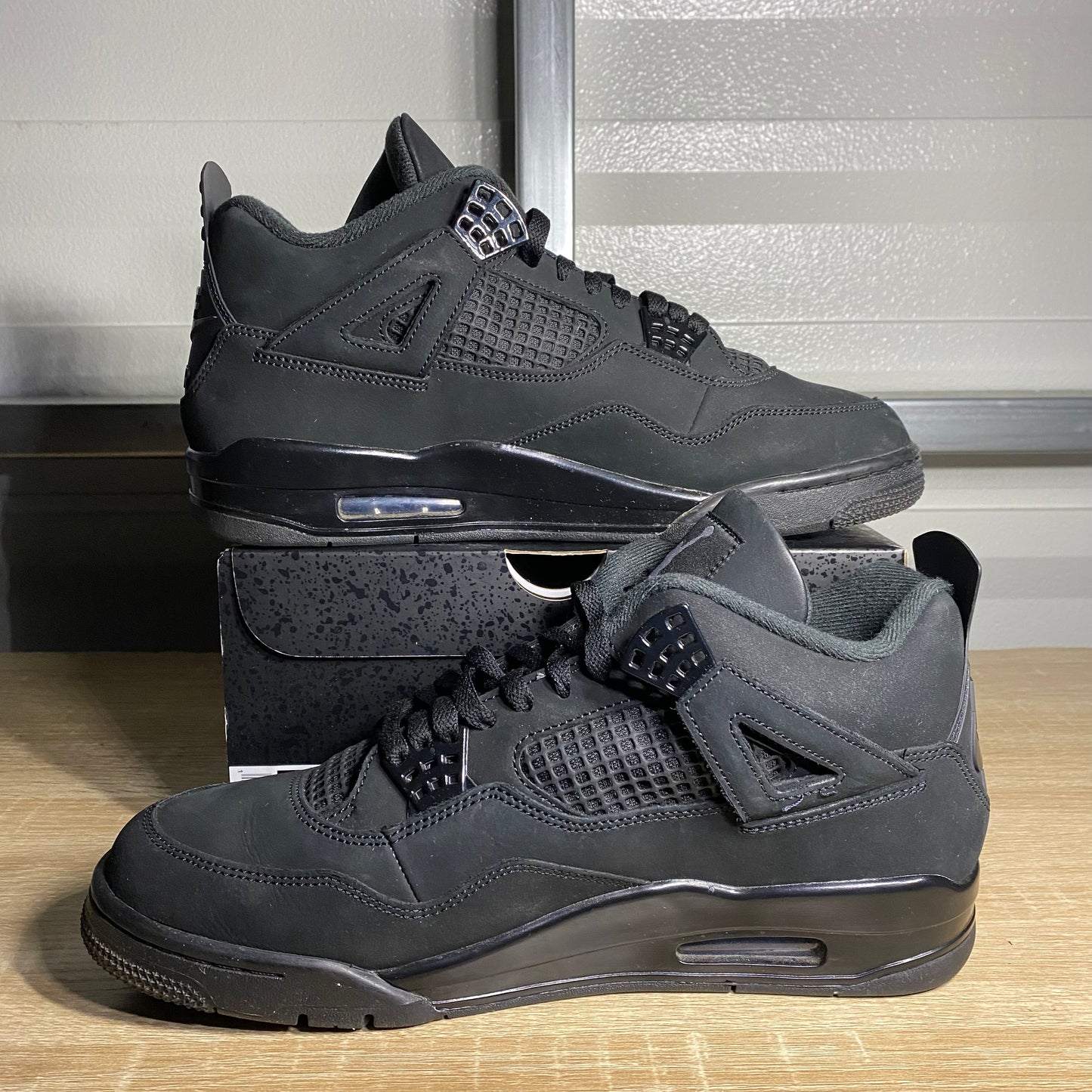 Size 11.5 - AJ 4 Retro Black Cat
