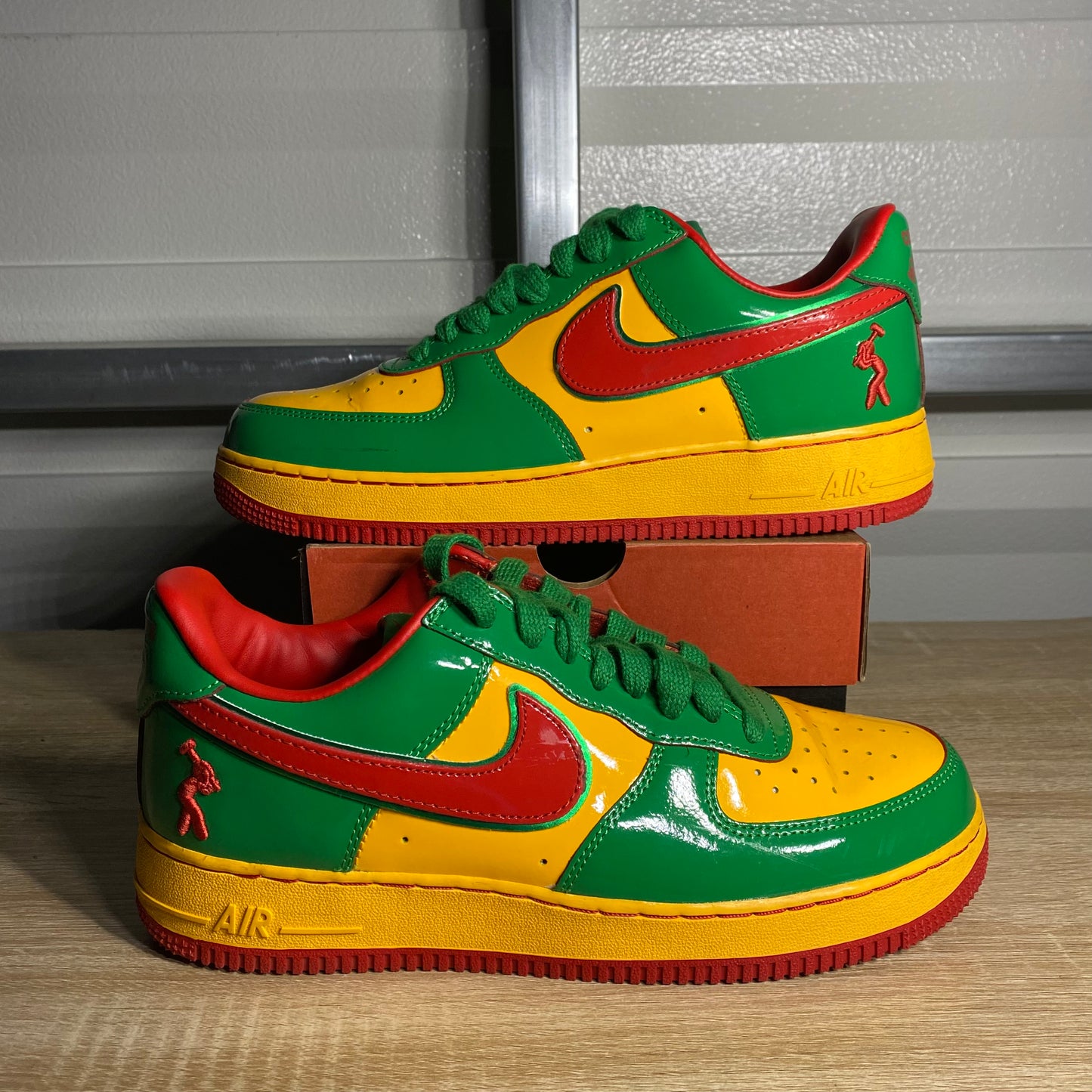 Size 8.5 - AF 1 Low Lil Yachty Concrete Boys Lucky Green