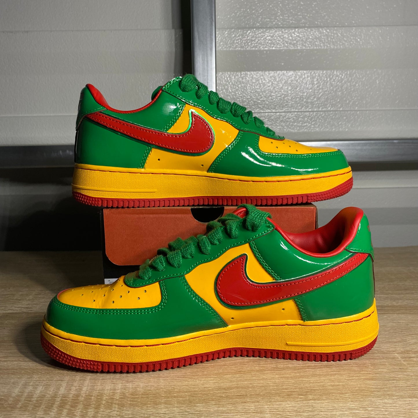 Size 8.5 - AF 1 Low Lil Yachty Concrete Boys Lucky Green