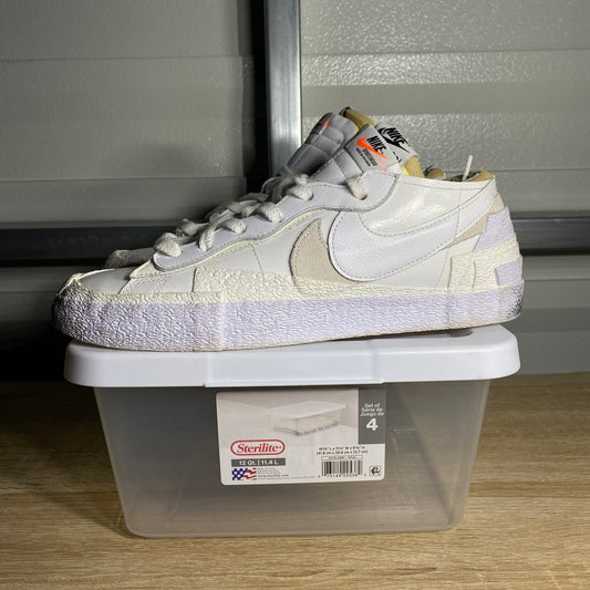 Size 10 - Dunk Low Sacai Blazer White