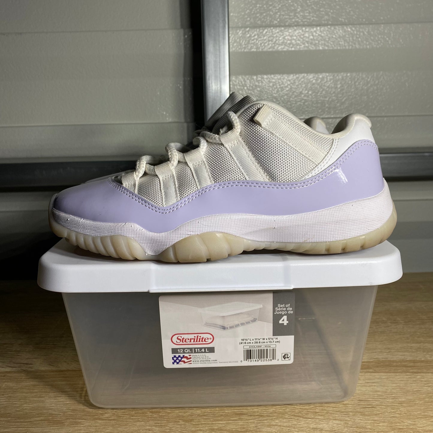 Size 8W - AJ 11 Retro Low Pure Violet