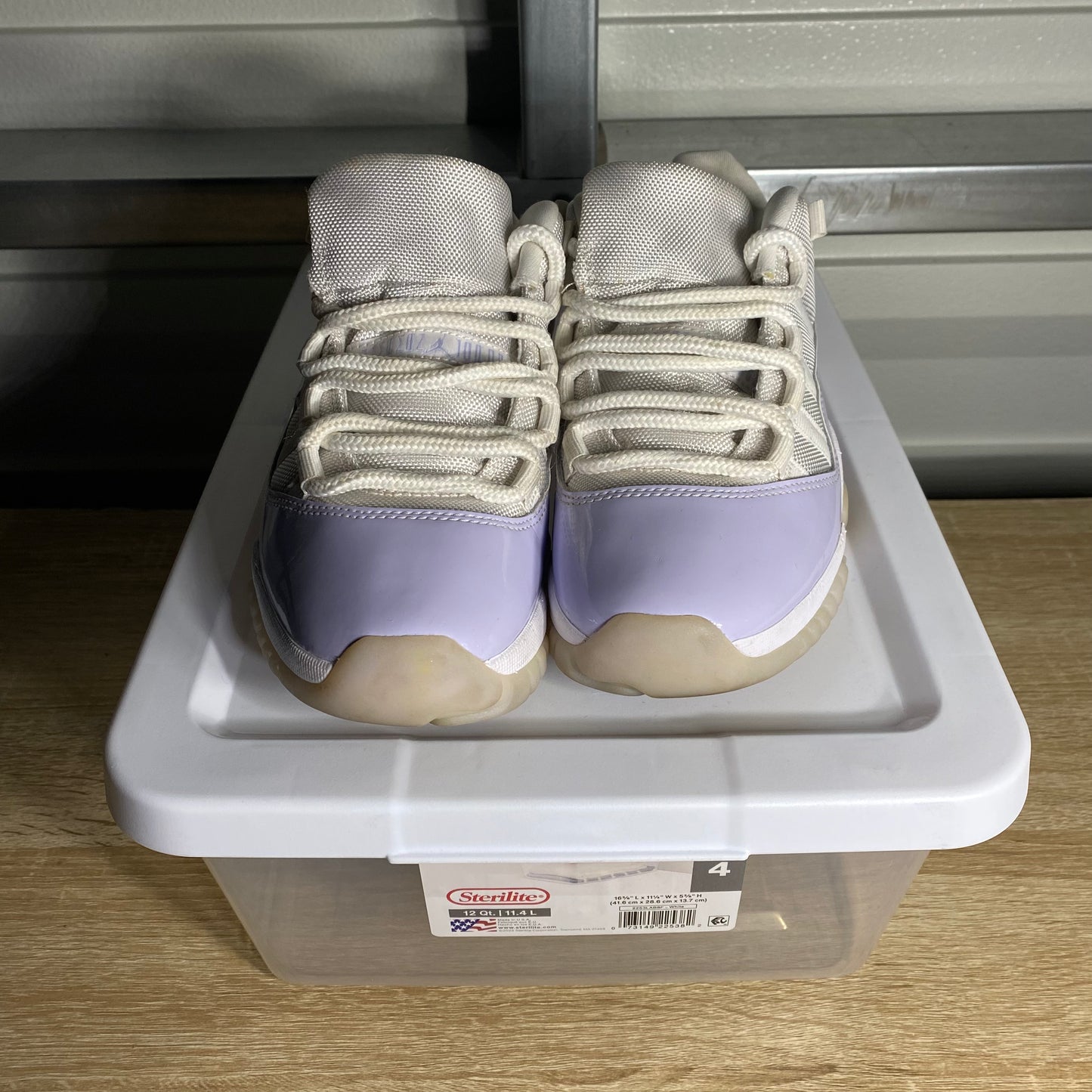 Size 8W - AJ 11 Retro Low Pure Violet