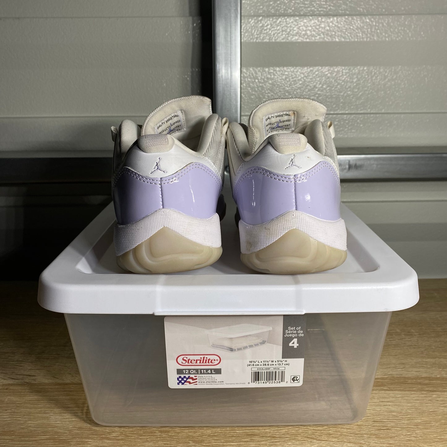 Size 8W - AJ 11 Retro Low Pure Violet