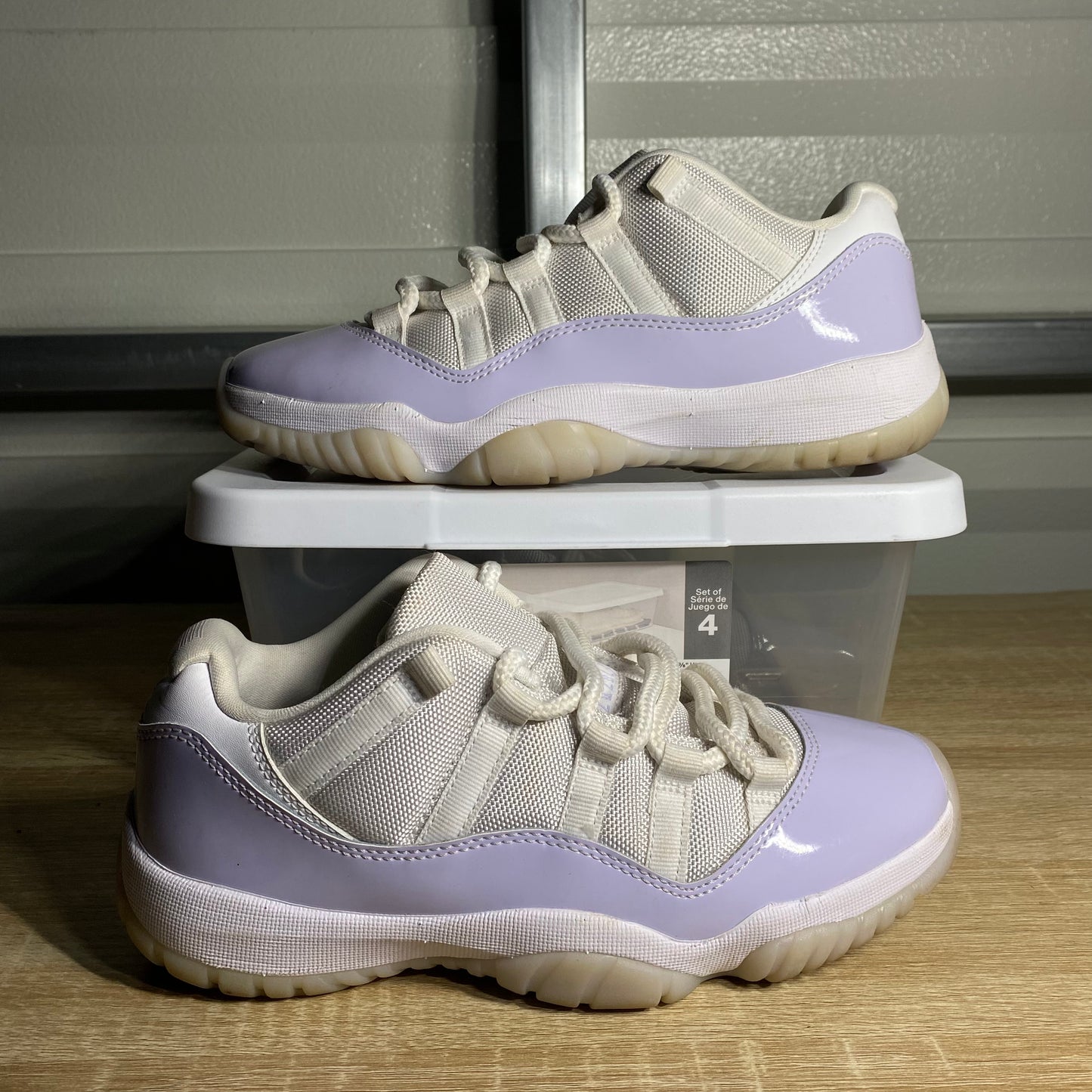 Size 8W - AJ 11 Retro Low Pure Violet