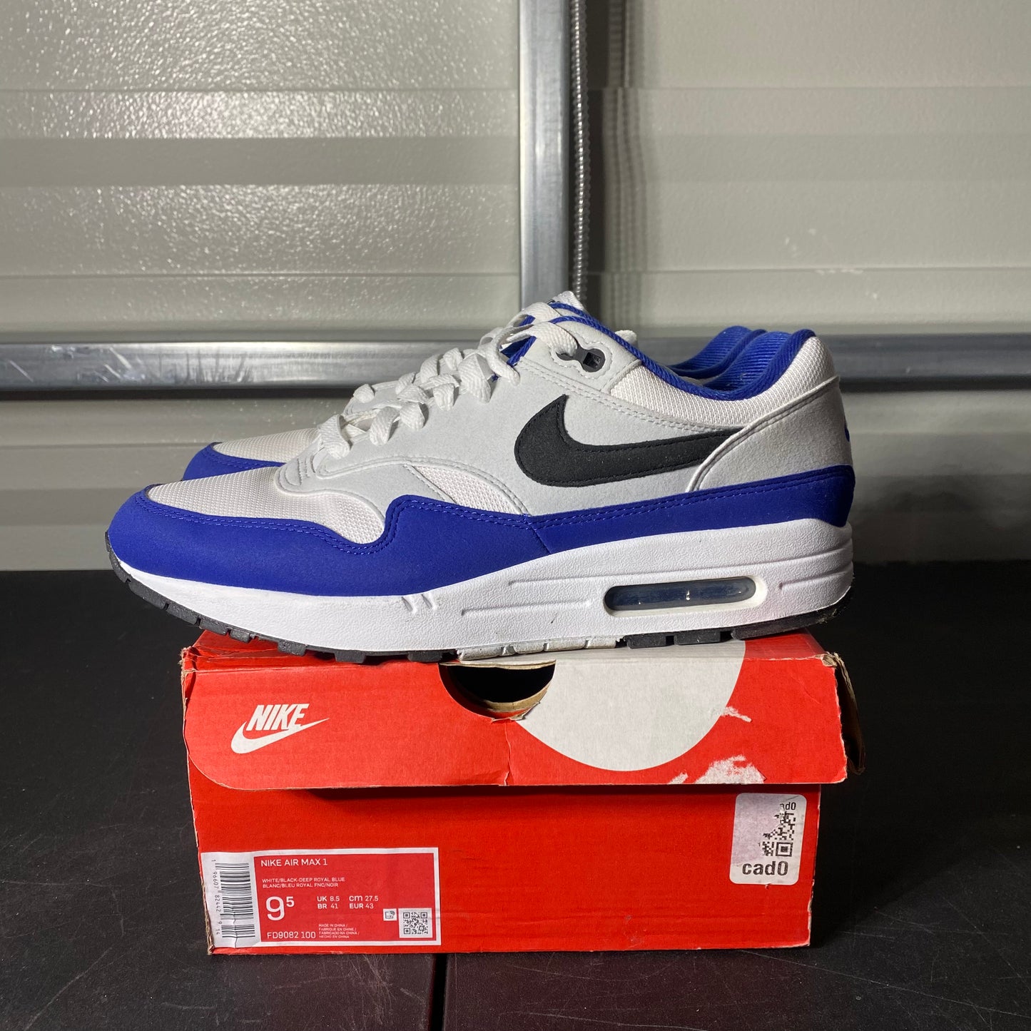 Size 9.5 - AM 1 Deep Royal Blue