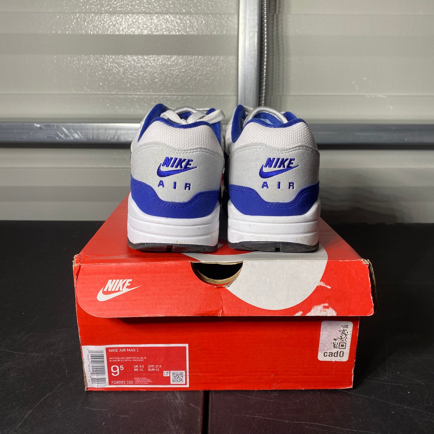 Size 9.5 - AM 1 Deep Royal Blue