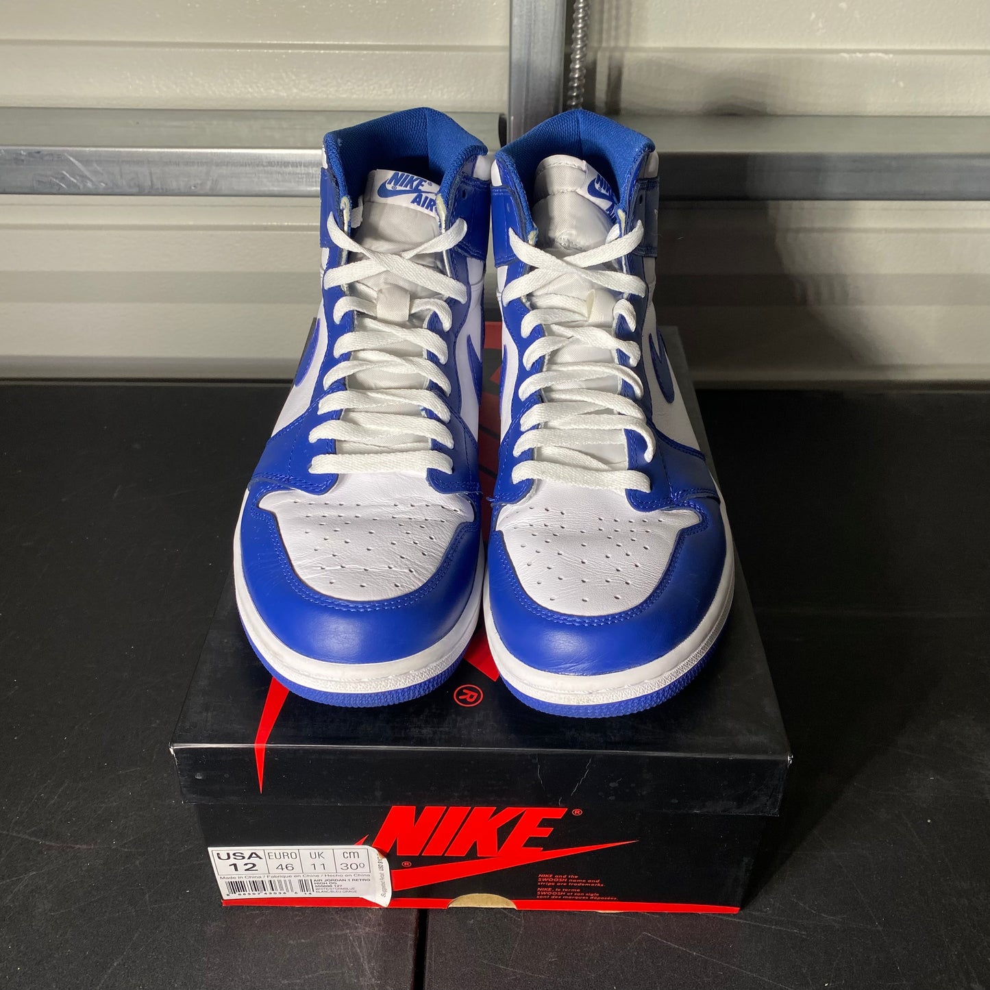 Size 12 - AJ 1 Retro High Storm Blue
