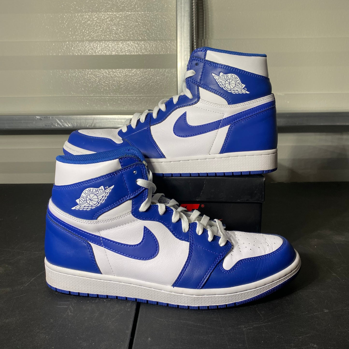 Size 12 - AJ 1 Retro High Storm Blue