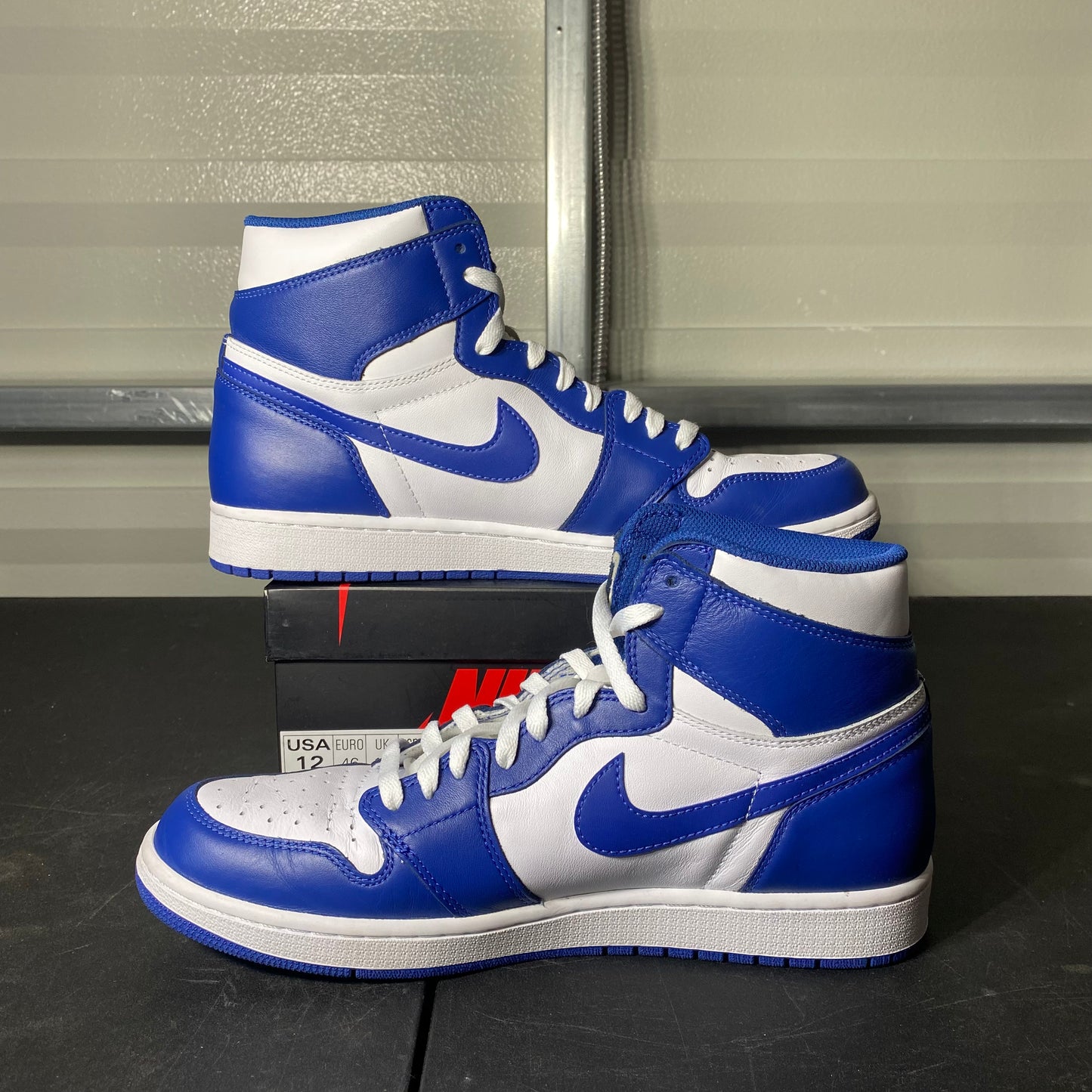 Size 12 - AJ 1 Retro High Storm Blue