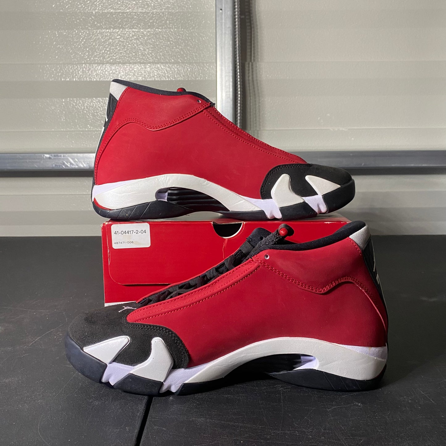 Size 9 - AJ 14 Retro Gym Red