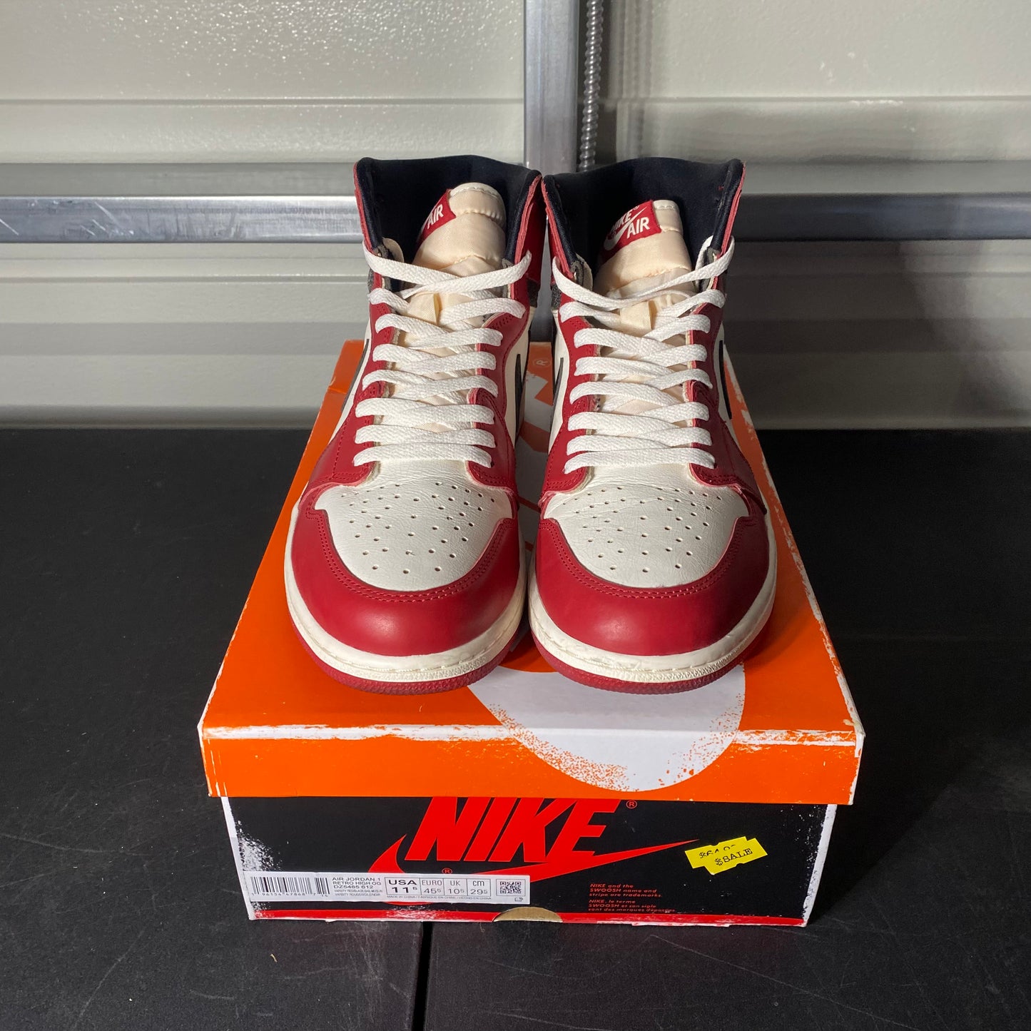 Size 11.5 - AJ 1 Retro High Chicago Lost and Found