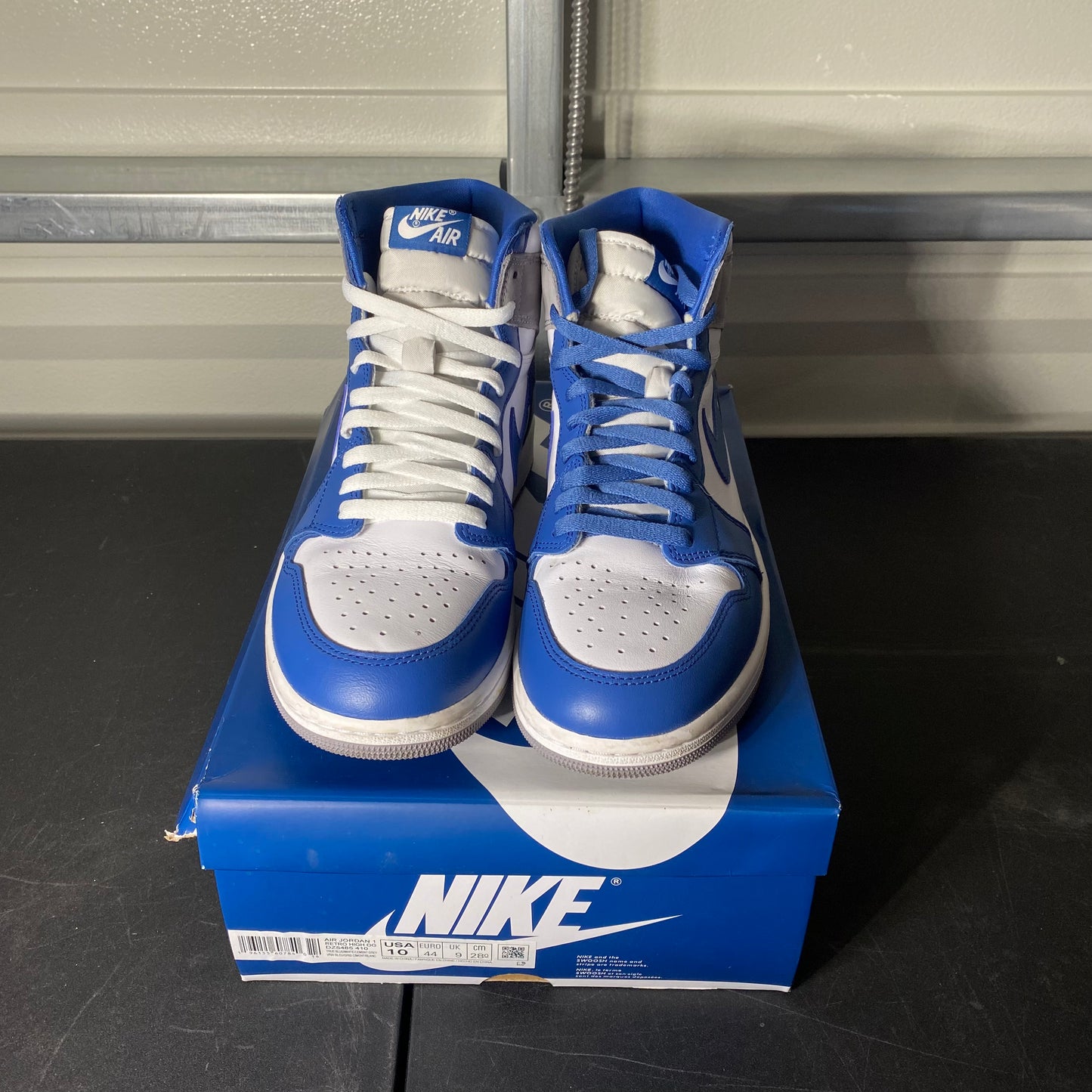 Size 10 - AJ 1 Retro High True Blue