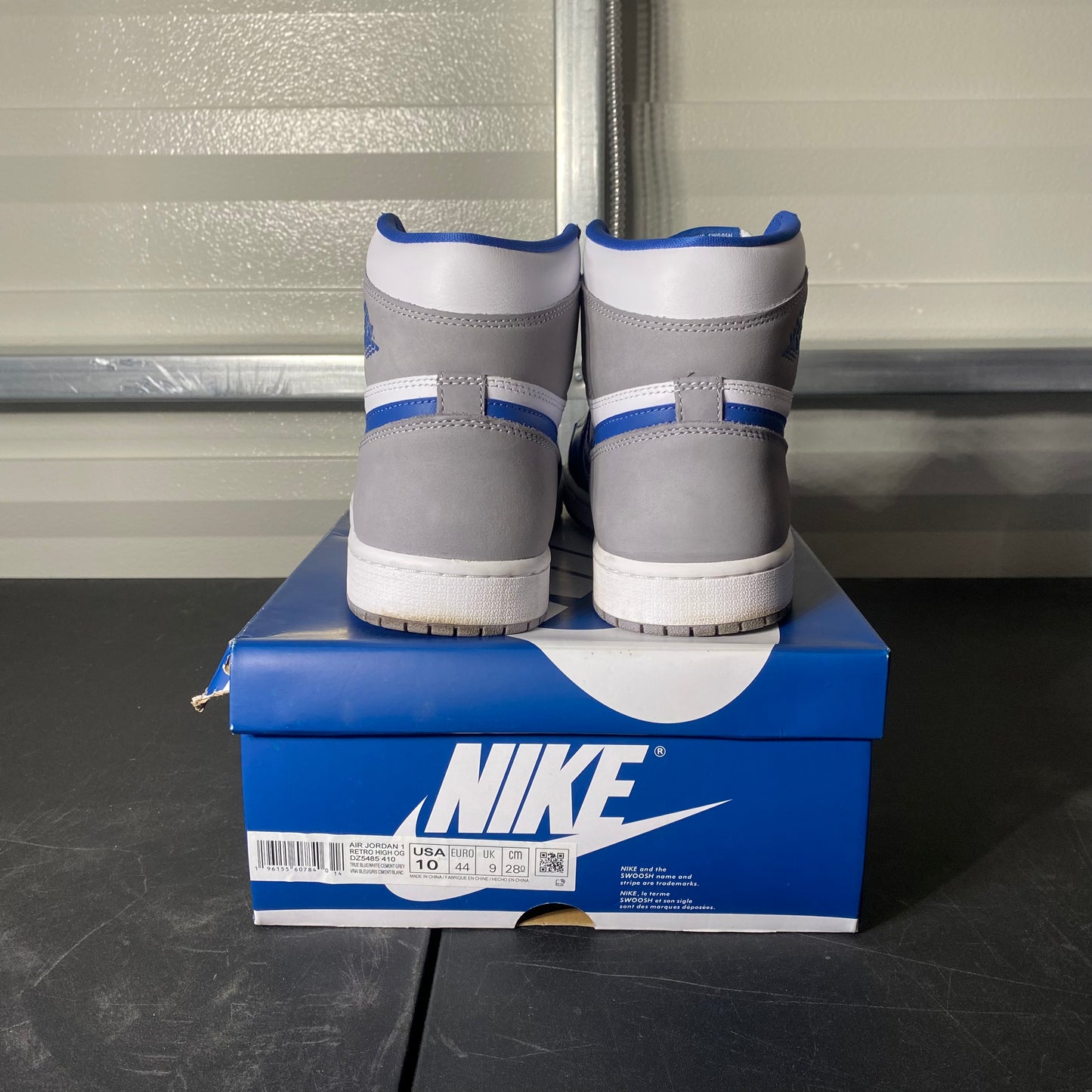 Size 10 - AJ 1 Retro High True Blue