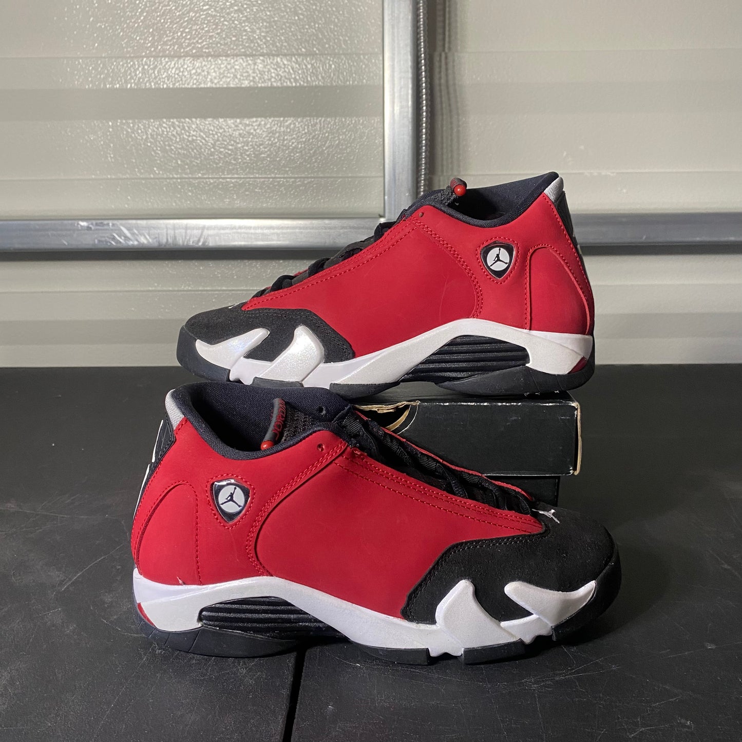 Size 5Y - AJ 14 Retro Gym Red