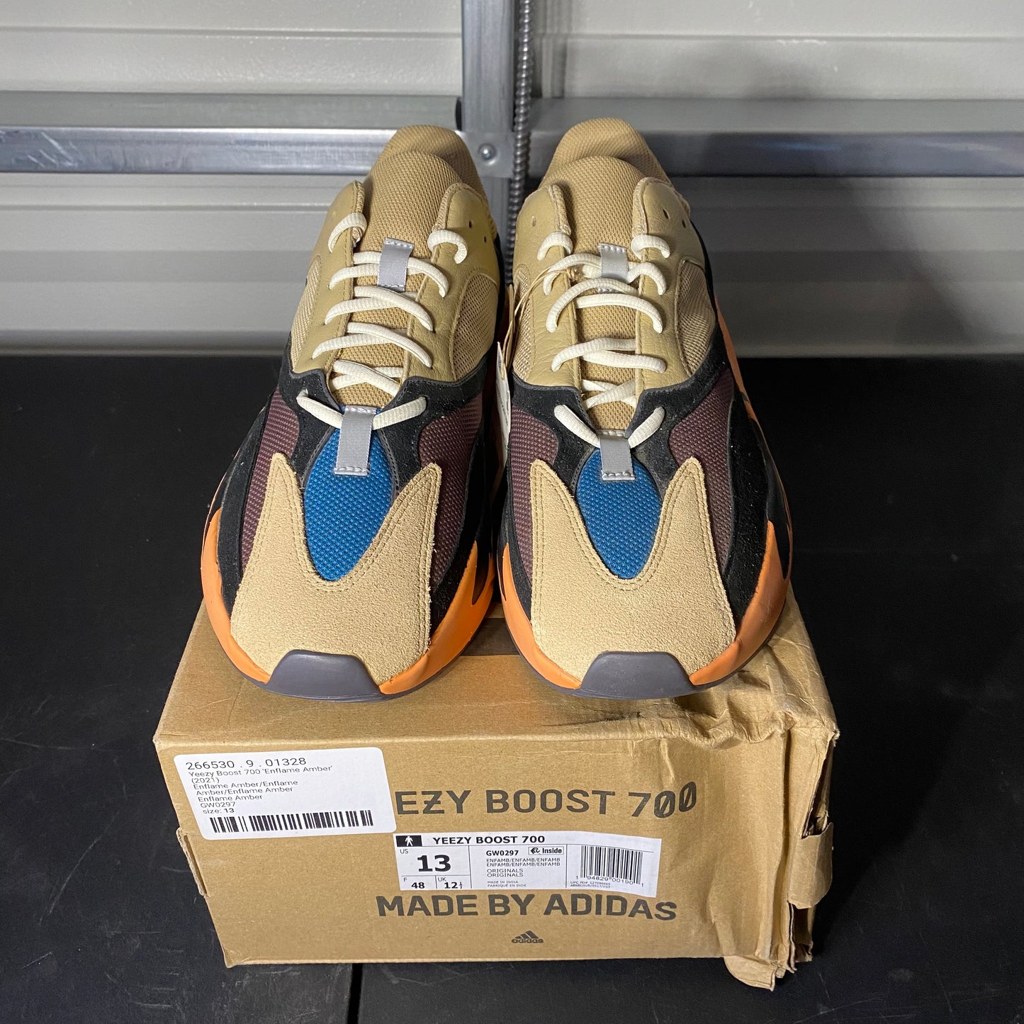 Size 13 - YZY Boost 700 Enflame Amber