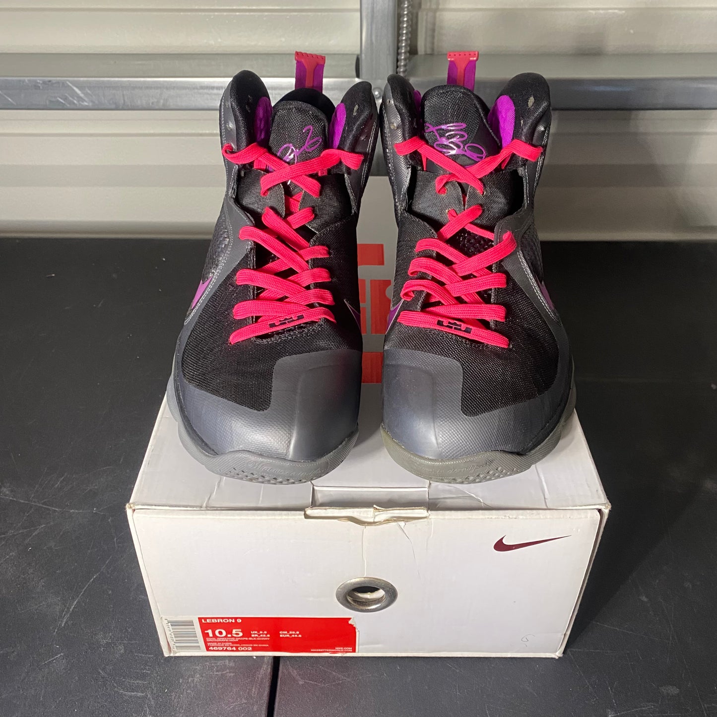 Size 10.5 - LeBron 9 Miami Nights