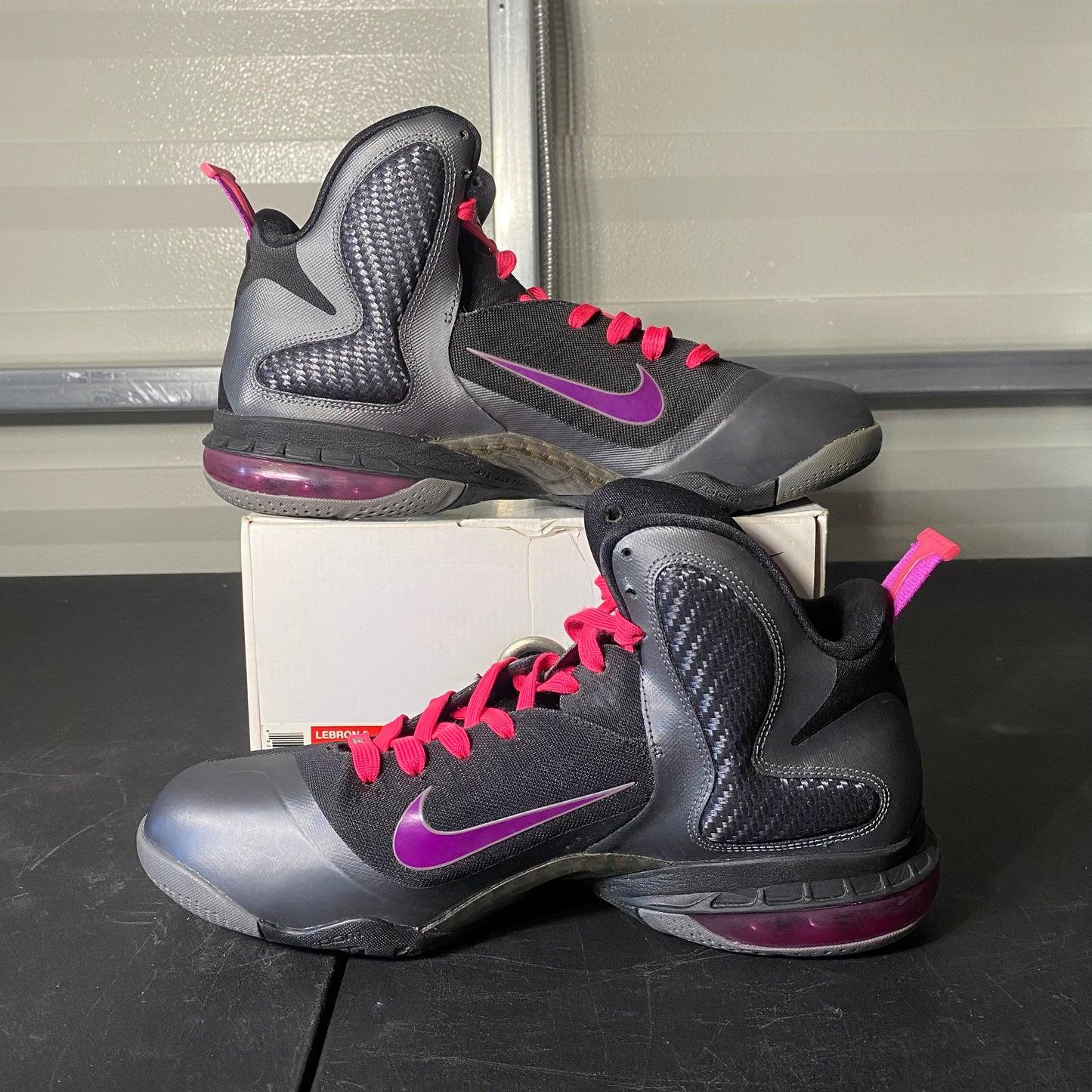 Size 10.5 - LeBron 9 Miami Nights
