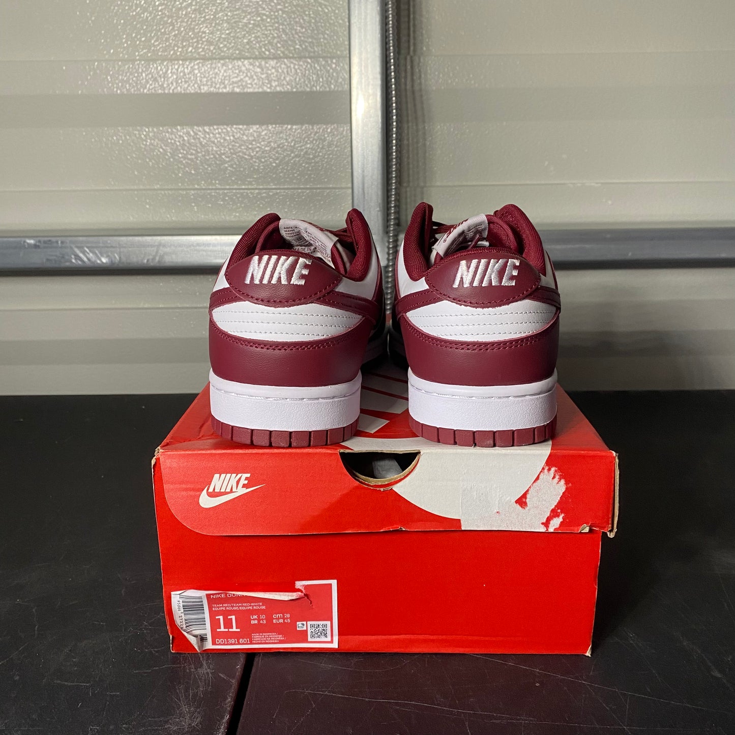 Size 11 - Dunk Low Team Red