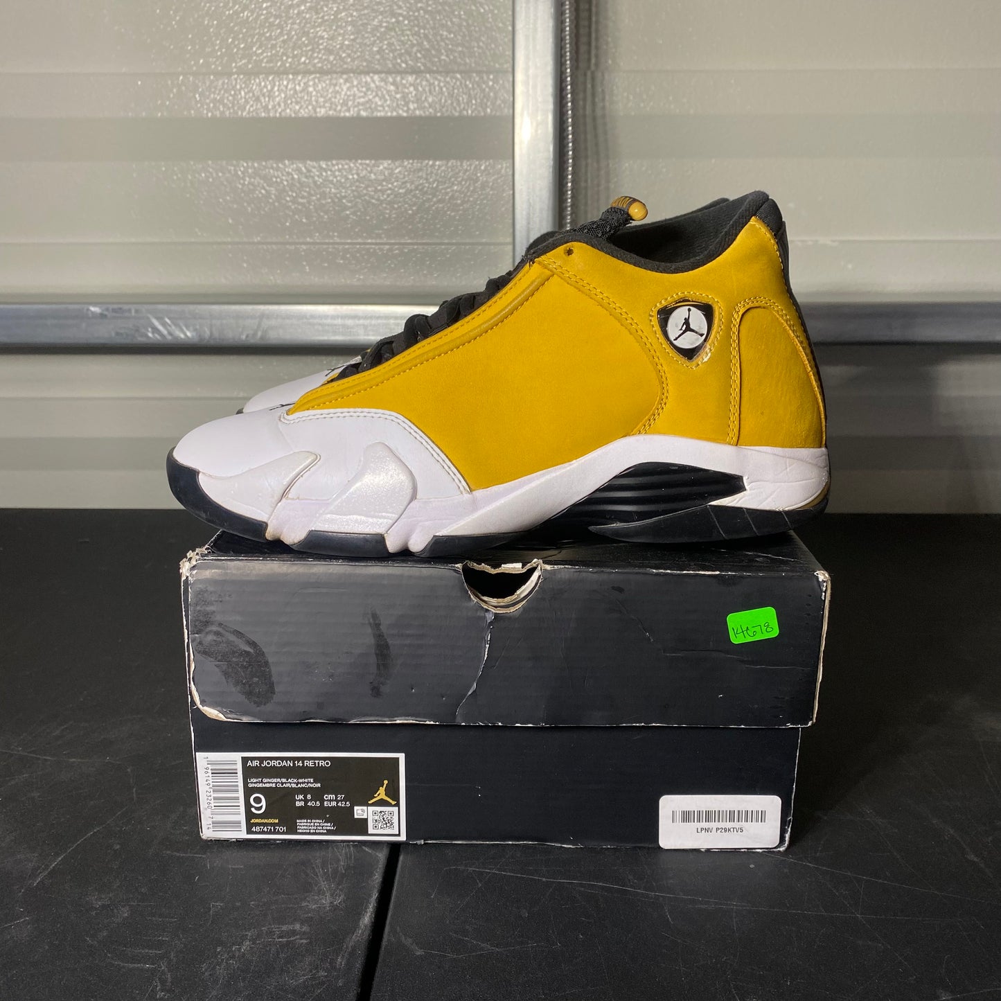 Size 9 - AJ 14 Retro Light Ginger